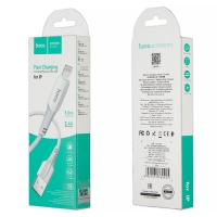 USB кабель Lightning (1m) 2,4А HOCO