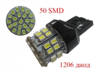 Светодиодная лампа (W21/5W) 69SMD 12-50V Линза