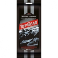 Top Gear №30 влажные салф.для стекол, зеркал и фар