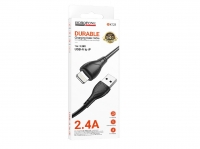 USB кабель Lighting (1m) 2.4А BOROFONE