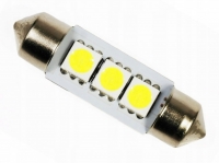 Светодиодная лампа C5W 15SMD (36мм) 12-24V
