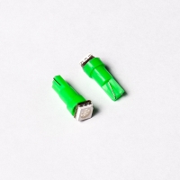 Светодиодная лампа T5-1SMD зеленая