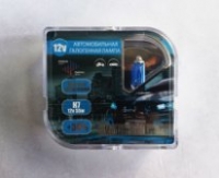 Лампа автомобильная H7 12V 55W (Px26d) Blue Extra Vision +30% 5500K (к-т.2 шт) PARUS
