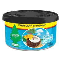 Ароматизатор воздуха в баночке Fiber Can Little Trees "Карибский коктейль" (Caribbean Colada)