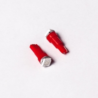 Светодиодная лампа T5-1SMD красная 