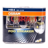 Лампа автомобильная HB4 12V 51W (P22d) Fog Breaker (к-т 2шт.) OSRAM