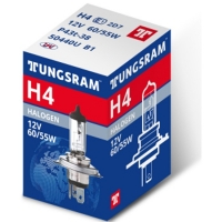 Лампа автомобильная H4 12V 60/55W (P43t) Tungsram